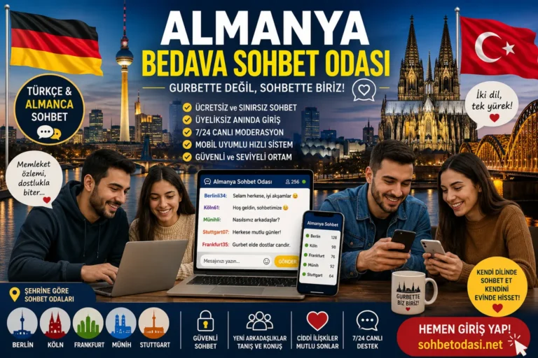 Almanya Bedava Sohbet Odası