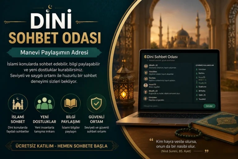 Dini Sohbet Odası | İslami Sohbet