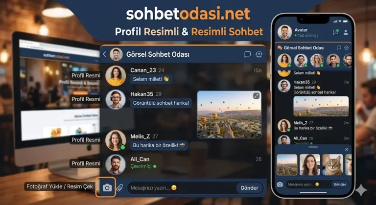 Profil Resimli Sohbet Odası – Resimli ve Fotolu Chat