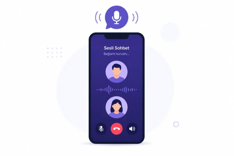 Mobil Sesli Sohbet – Kameralı ve Görüntülü Chat Odaları